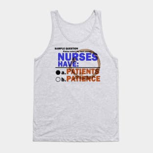 Nurse's Patience Tank Top